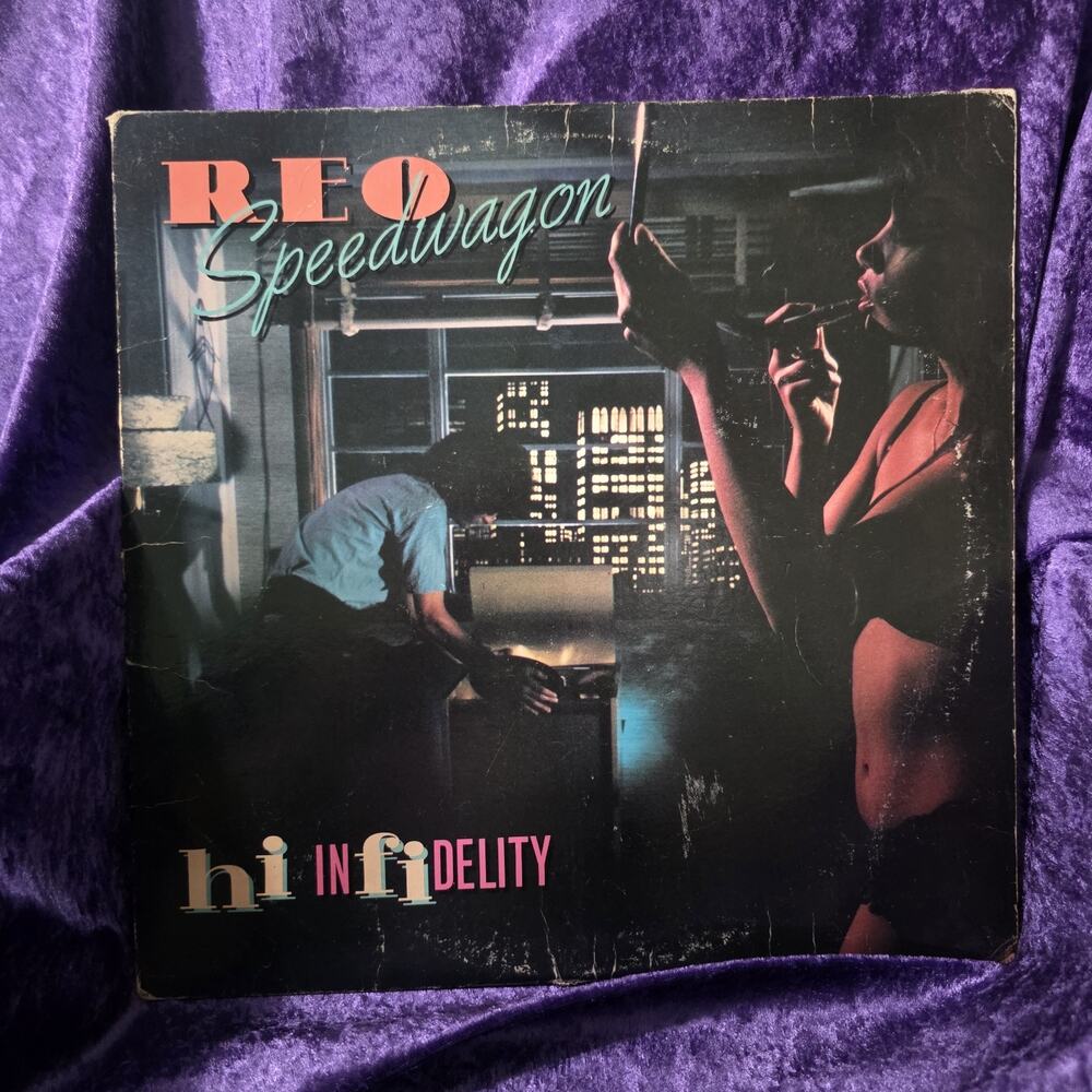 REO Speedwagon Hi Infidelity Vinyl LP 1980 Epic FE 36844 Original Inner Sleeve